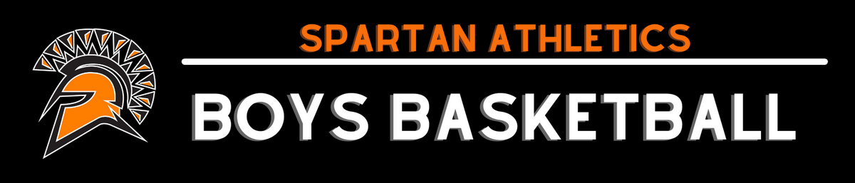 Spartan Athletics Boys Basketball banner
