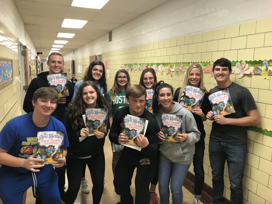 high school readers to 2nd graders