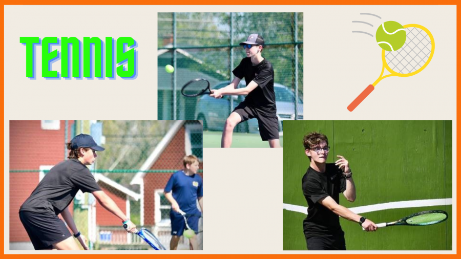 Tennis collage of students