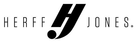 herff jones in black writing with HJ