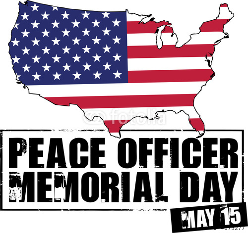 image of peace officer memorial day