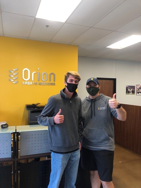 Student Interning at Orion Physical Therapy
